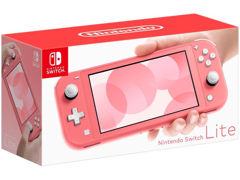 Nintendo Switch Lite 32GB Coral 5,5 - Console - Magazine Luiza